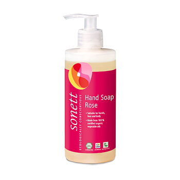 Flytande tvål Ros 300ml, Sonett