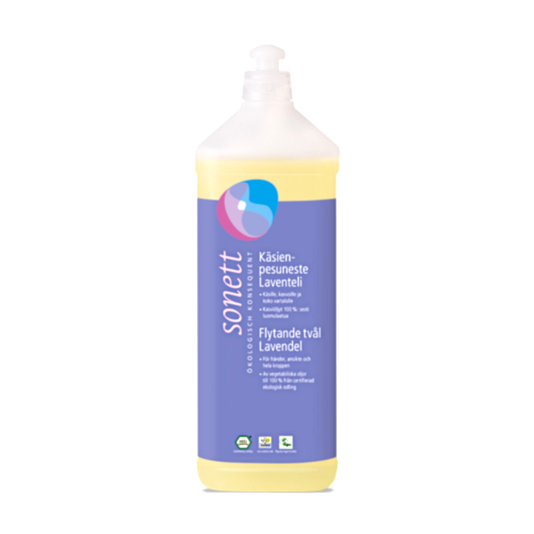Flytande tvål Lavendel refill 1 liter, Sonett