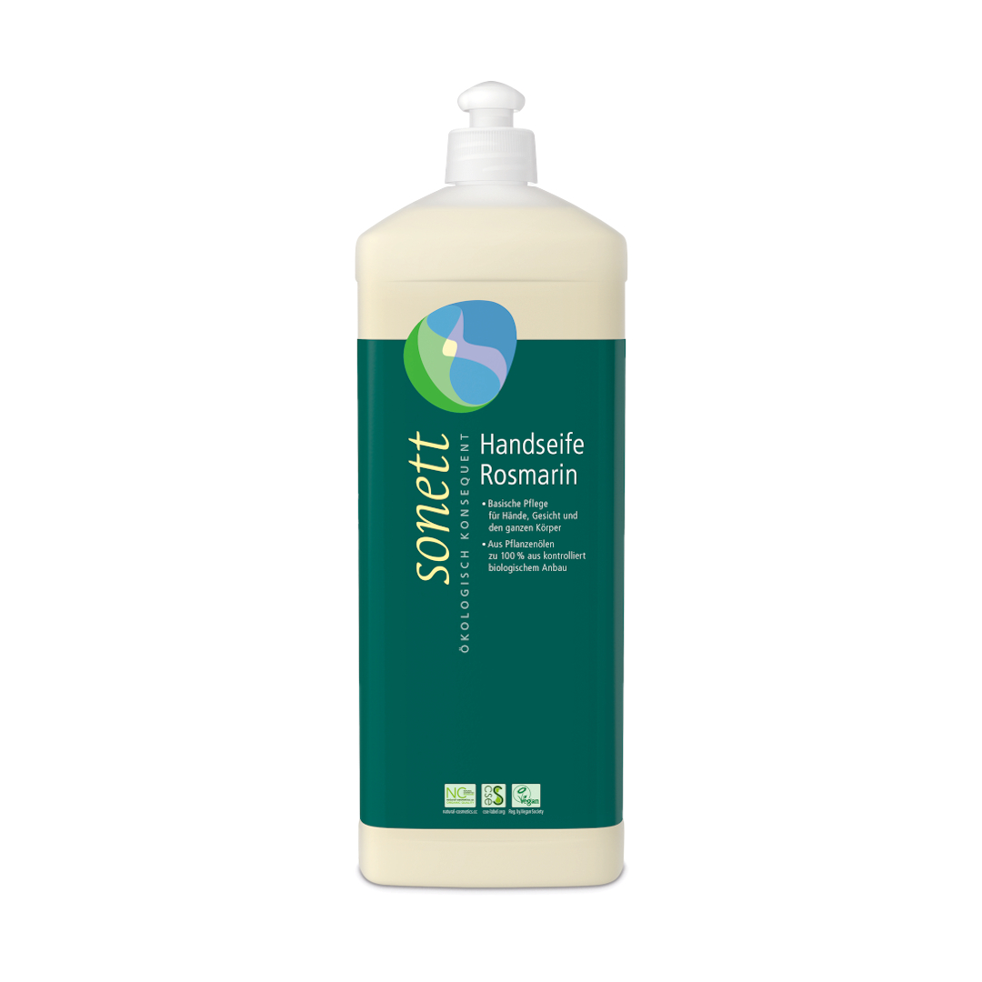 Flytande Tvål Rosmarin refill 1 liter, Sonett