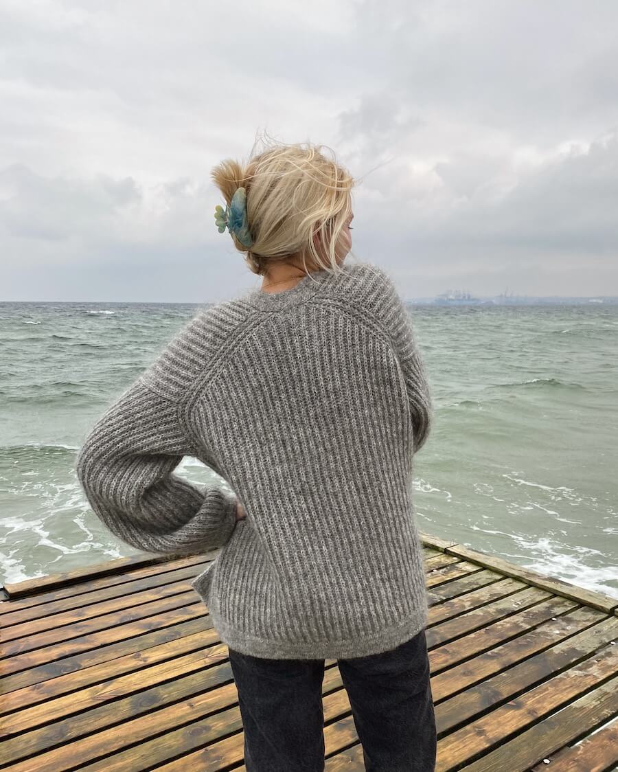 November Jacket Petite Knit stickmönster på kofta - 2