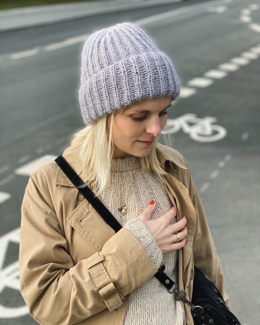 Septembermössan mohair  Petite Knit stickmönster på mössa - 2