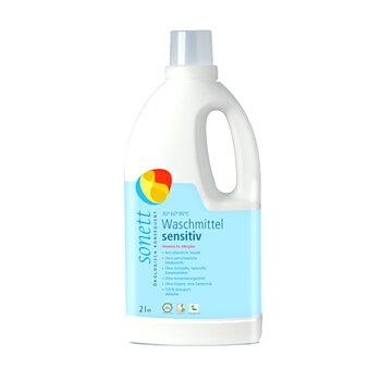 Tvättmedel flytande sensitiv 2 liter, Sonett