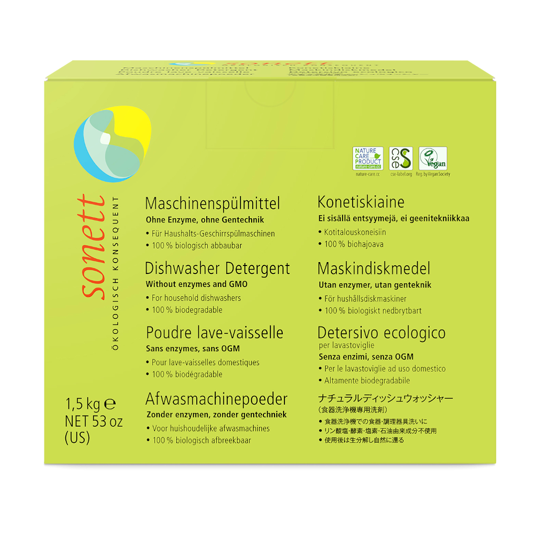 Maskindiskmedel pulver 1,5kg , Sonett