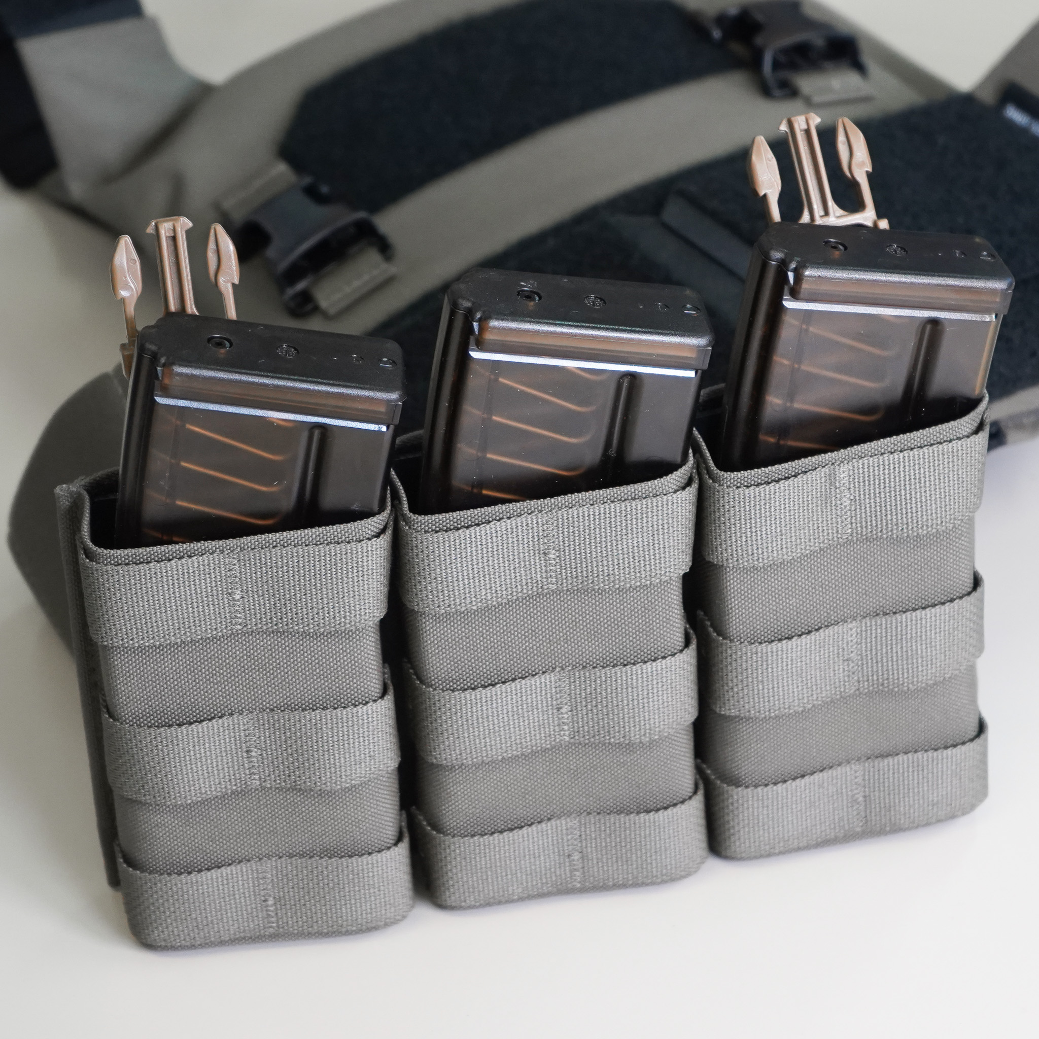 Esstac - Daeodon front panel 556 triple webbing (Tall) - Corax