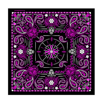 Snusnäsduk Pink Paisley Skull Bandana.