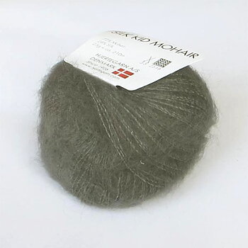 1175 Mörkgrå - Kid Silk Mohair