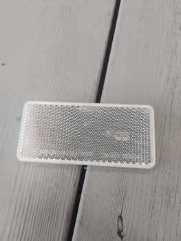 Reflex vit 70x32mm självhäft