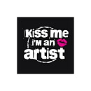 Attitude Aprons for Artists - Kiss Me
