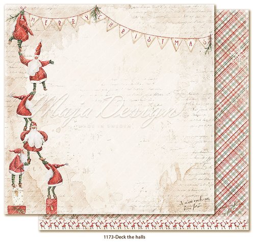 MD Happy Christmas 1173 -the halls