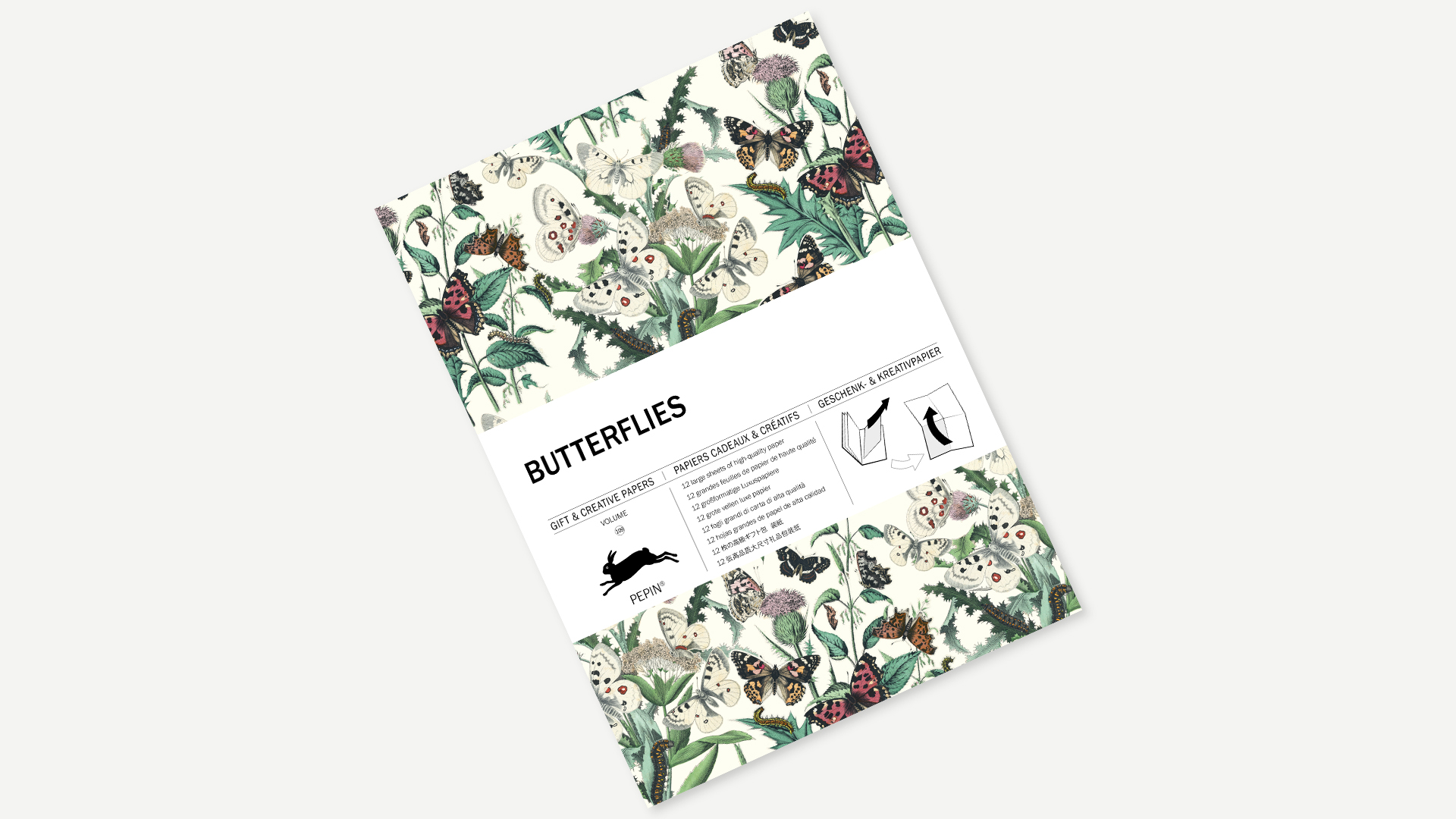 Butterflies, Gift & Creative Paper Book