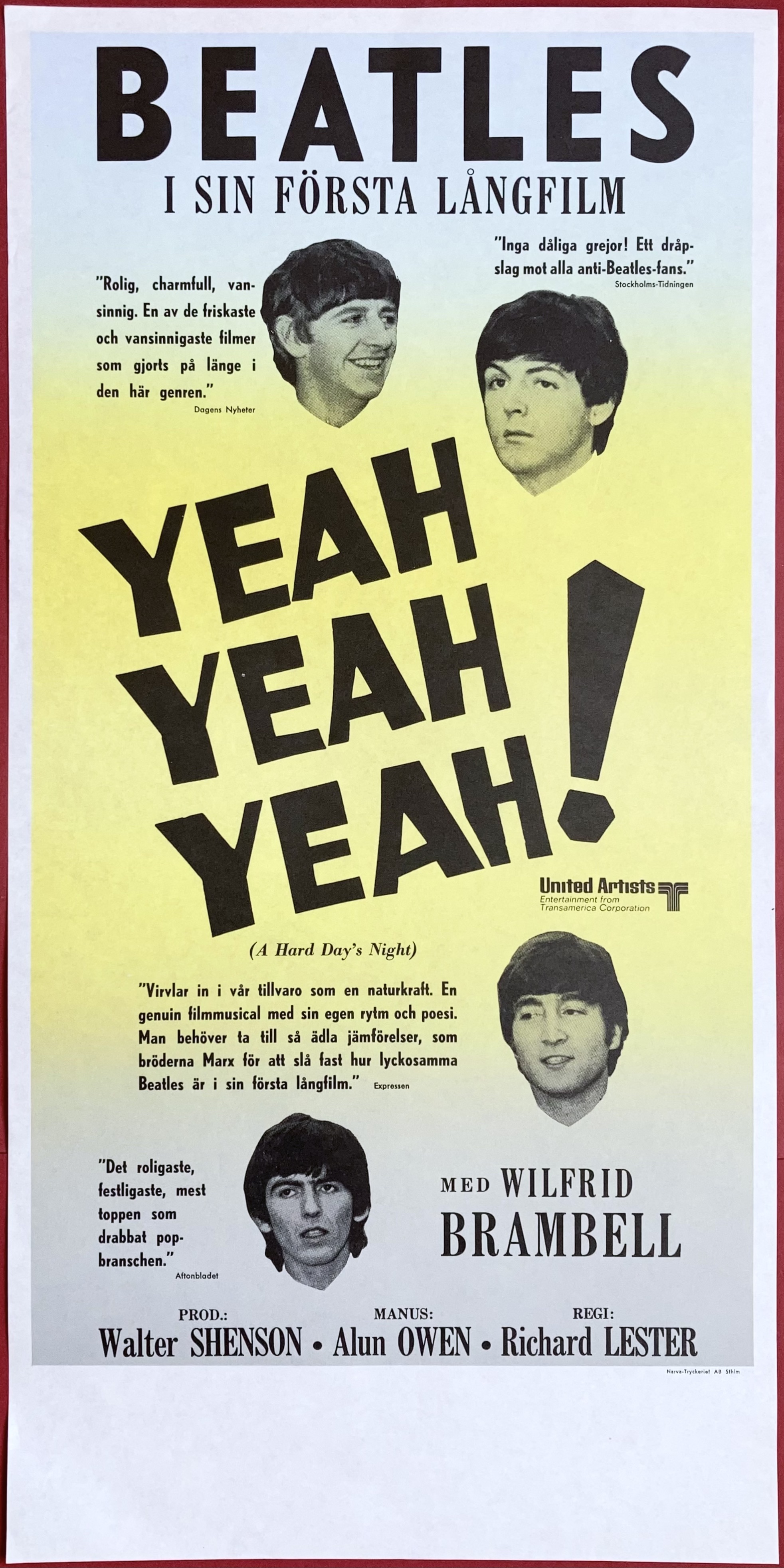 A HARD DAY'S NIGHT (1964)