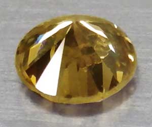 0.18ct rare 3.5mm round genuine natural champagne diamond - 2