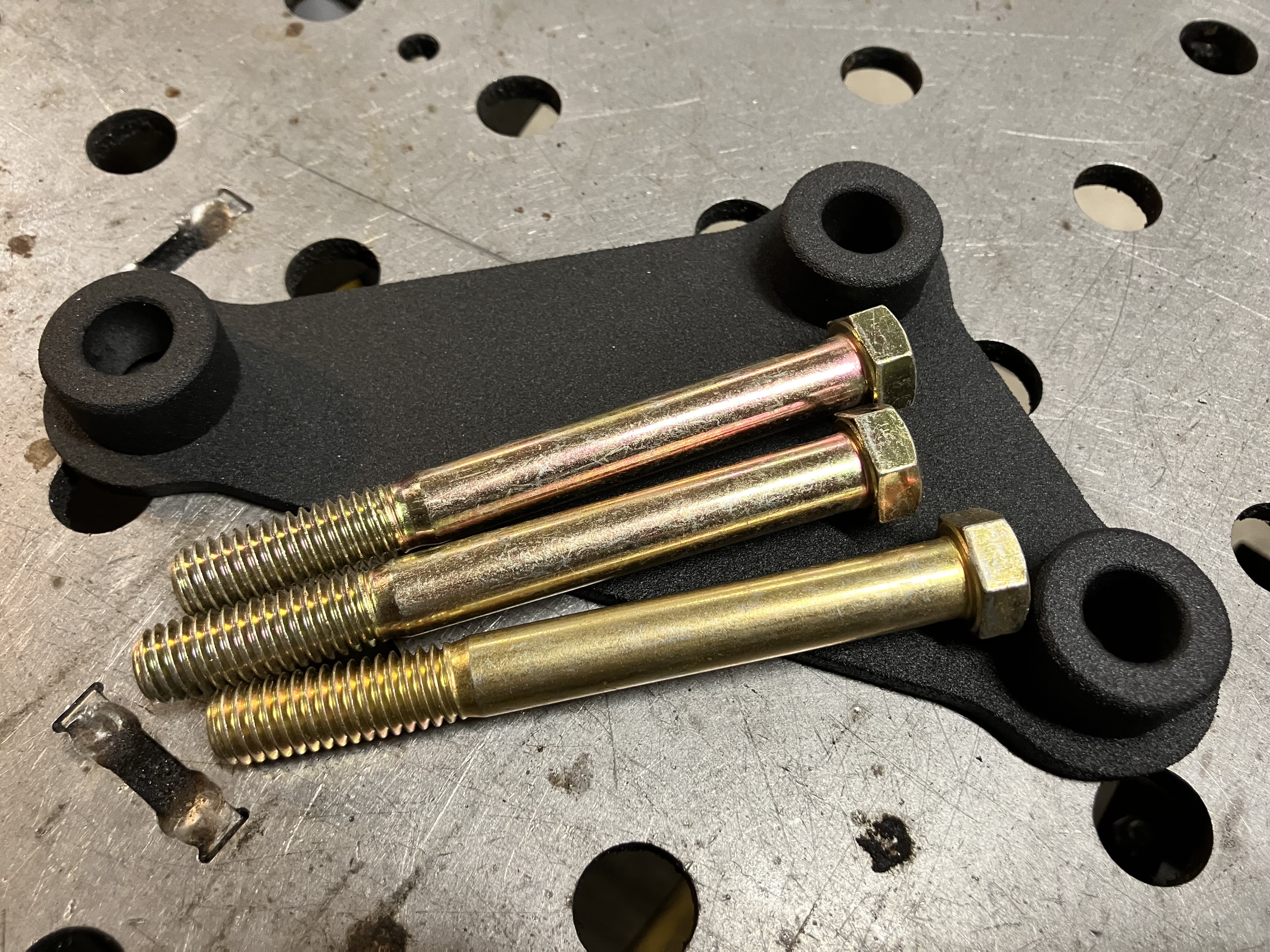 Falken Fabrication Steering Box Spacer - Jeep XJ - 2