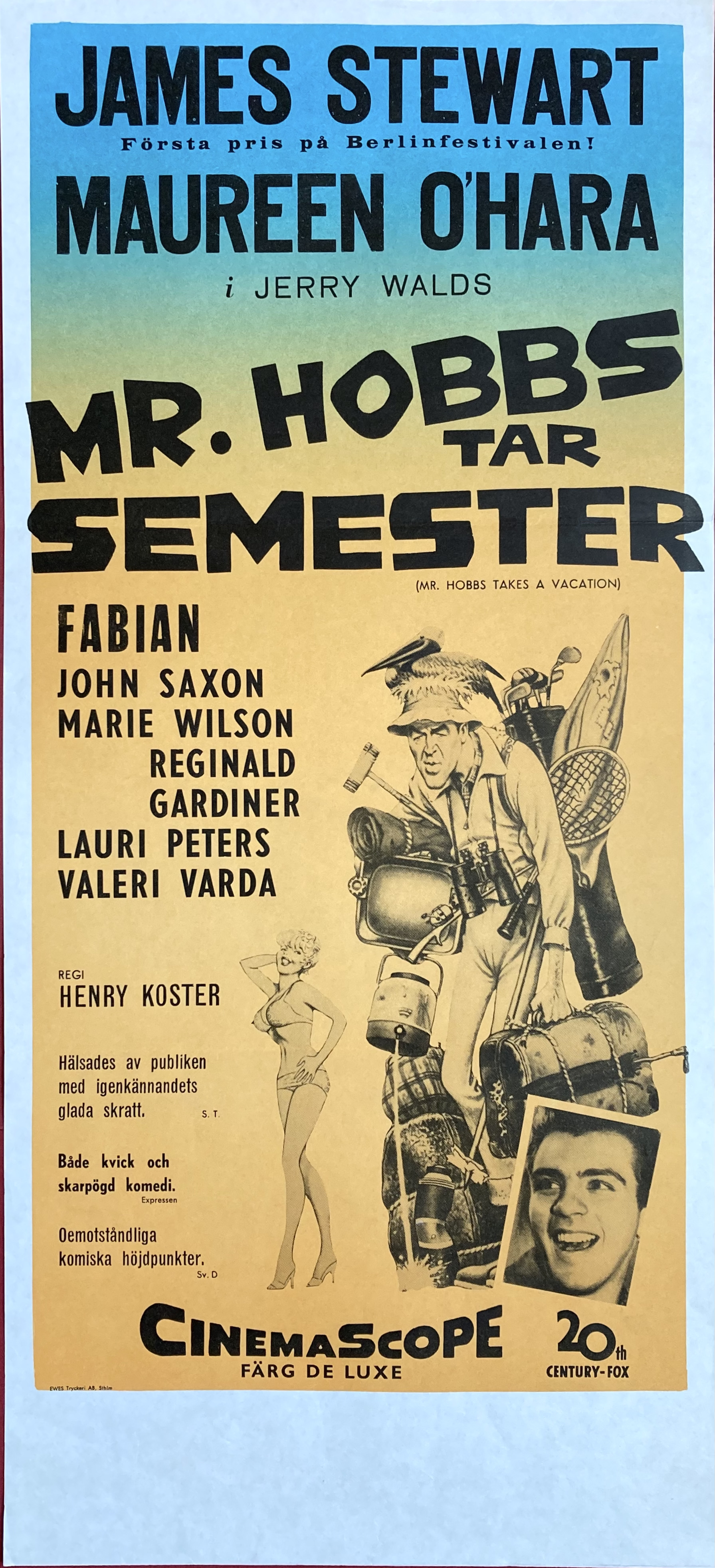 MR HOBBS TAKES A VACATION (1962)