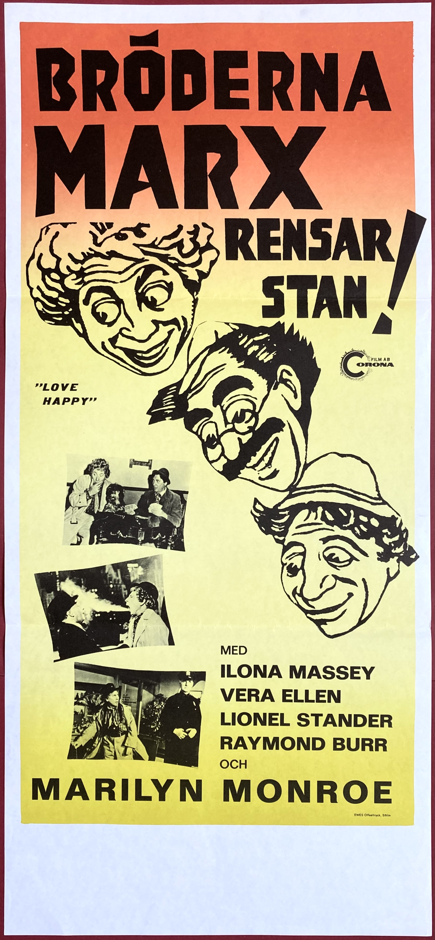 BRÖDERNA MARX RENSAR STAN (1949)