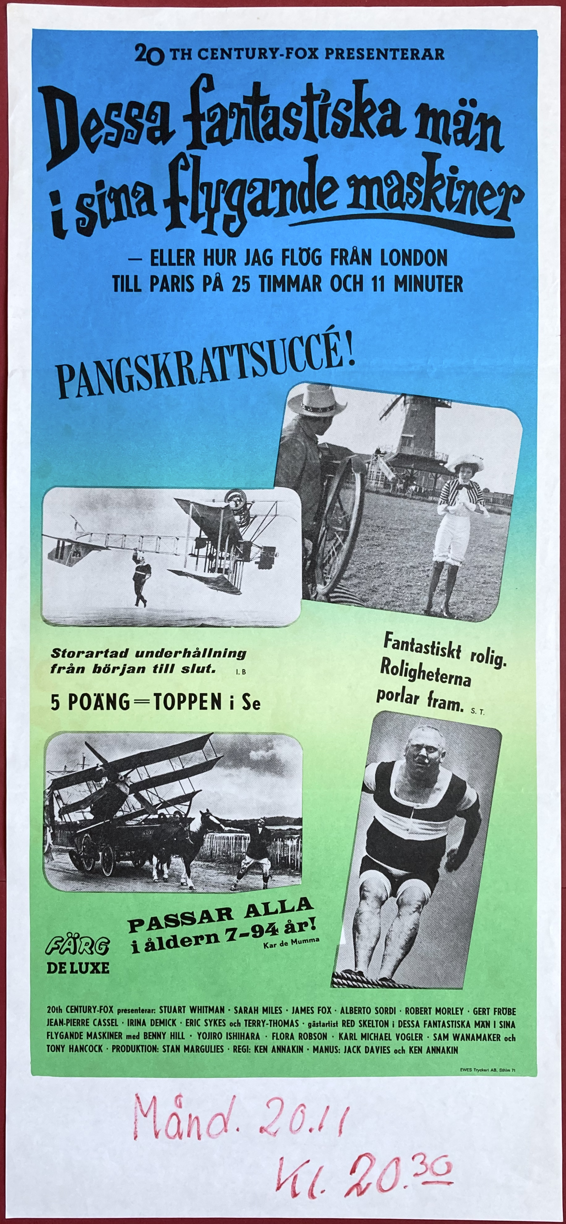 DESSA FANTASTISKA MÄN I SINA FLYGANDE MASKINER (1965)