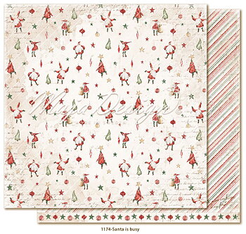 MAJA DESIGN -Happy Christmas - Santa is busy