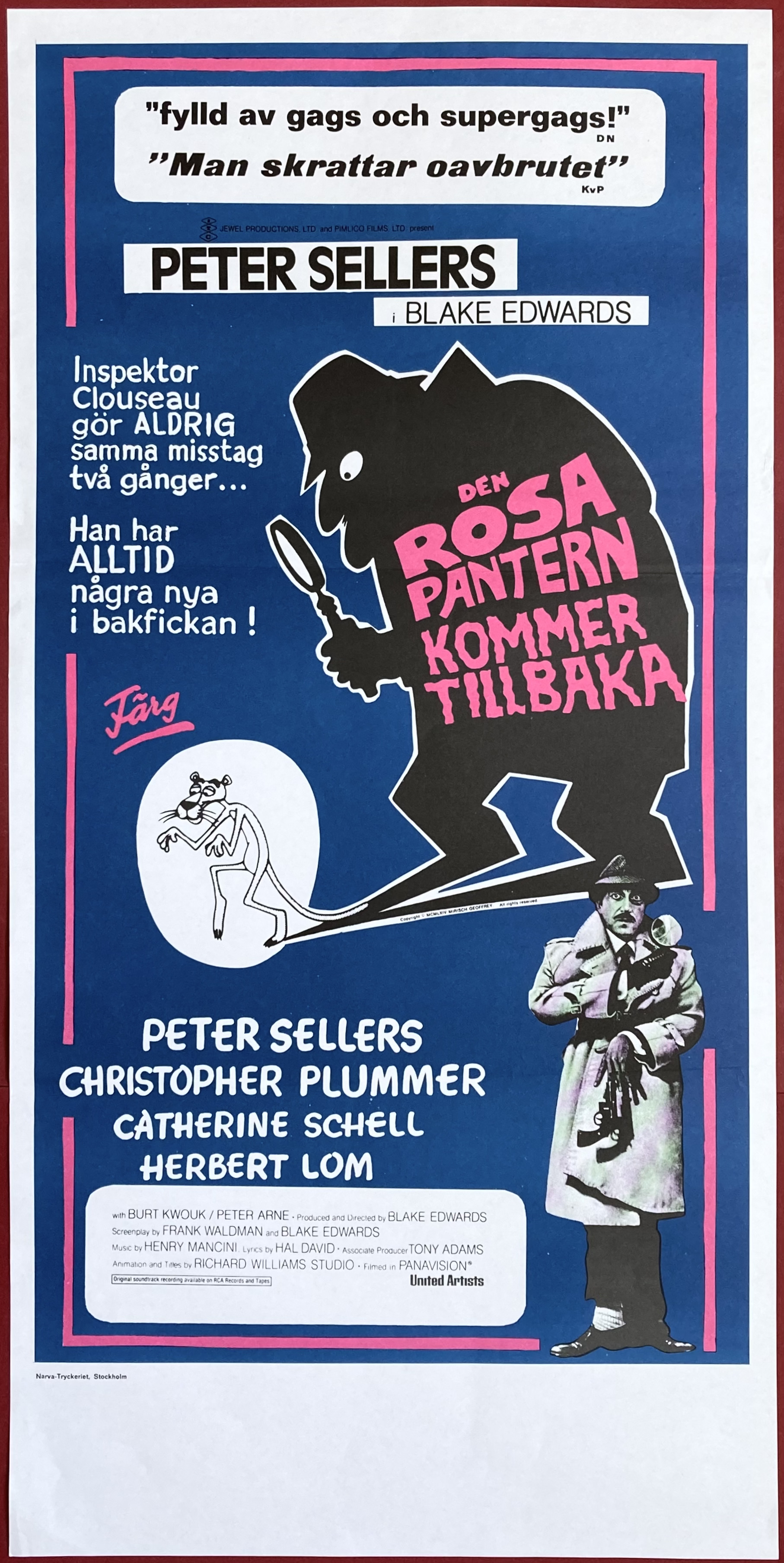 DEN ROSA PANTERN KOMMER TILLBAKA (1975)