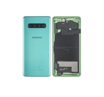 Samsung Galaxy S10 Baksida Med Tejp - Grön