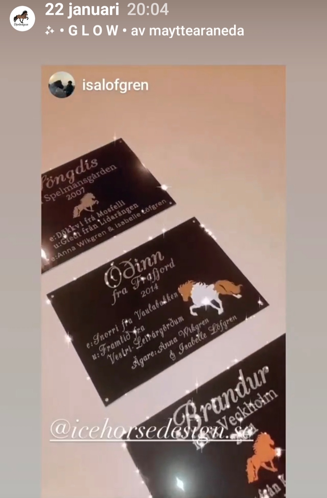  Tack för fina kommentarer &  film på instagram . Gläder oss mycket att du gillar våra boxskyltar   - 2