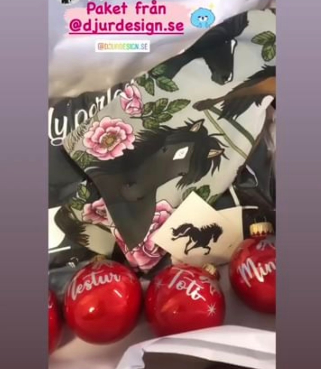  Tack för fina kommentarer &  film på instagram . Gläder oss att du gillar våra egna produter  
