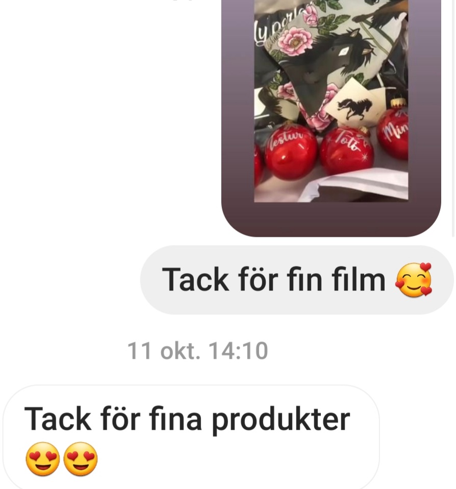  Tack för fina kommentarer &  film på instagram . Gläder oss att du gillar våra egna produter   - 2