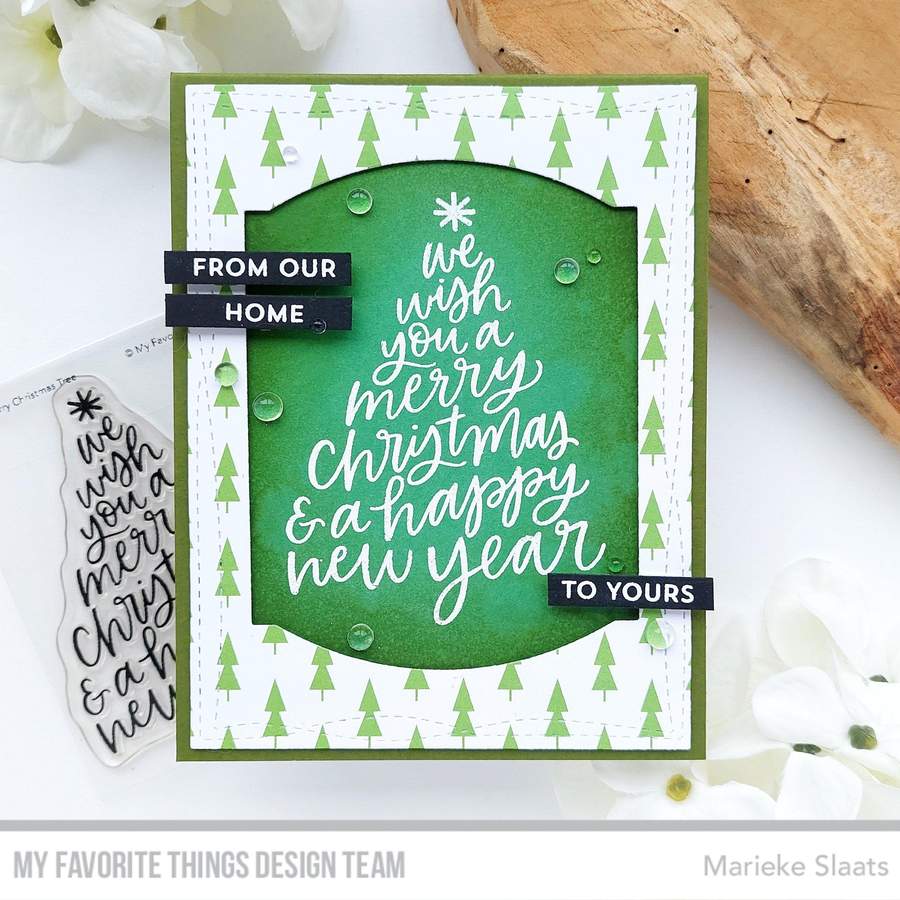 MY FAVORITE THINGS -Merry Christmas Tree - 5