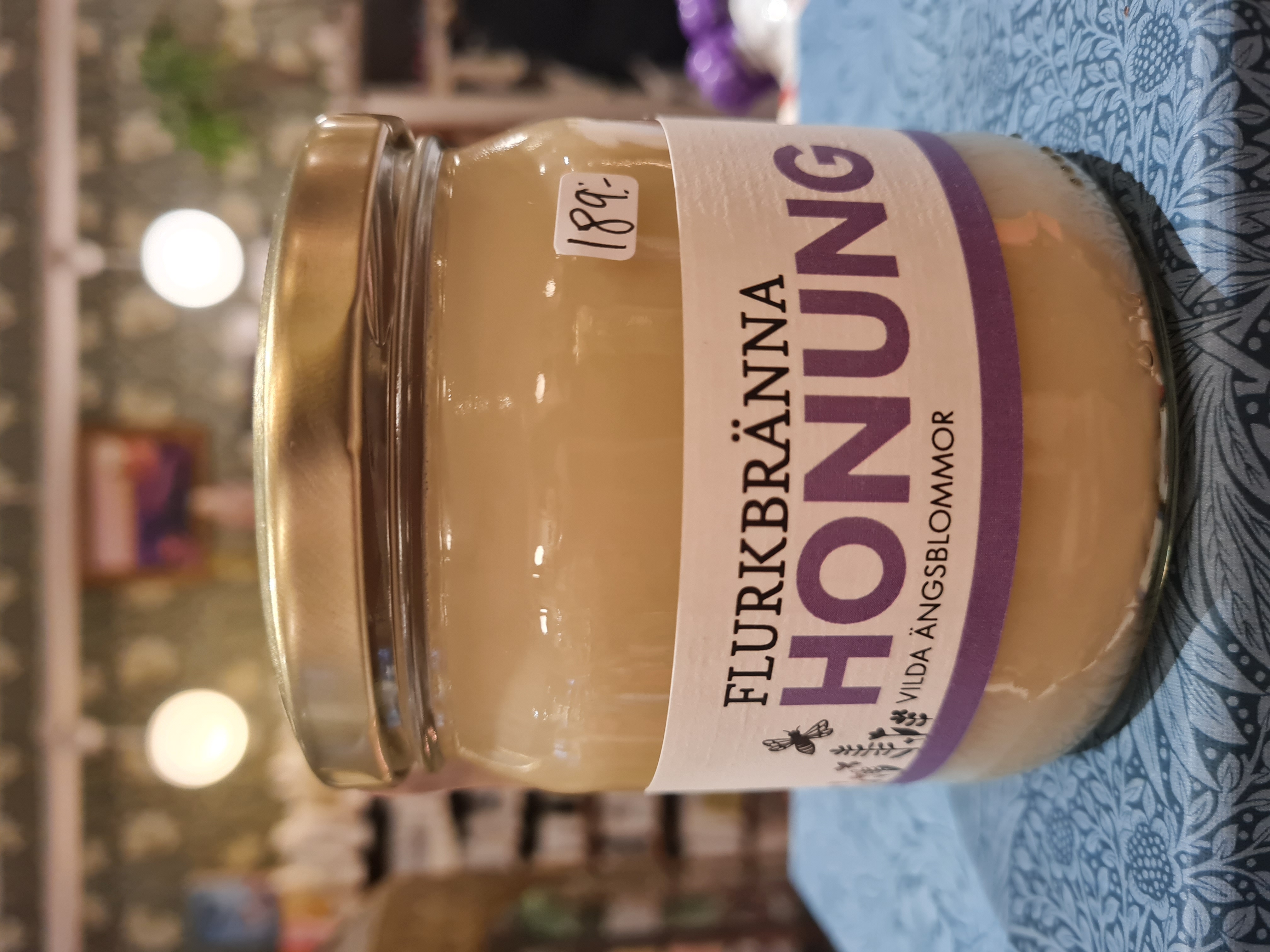 Vilda ängsblommor Honung 500g, Flurkbränna Honung