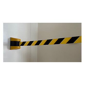 Rulle med magnetiskt avspärrningsband