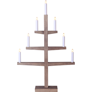 ADVENTSLJUSSTAKE - BRUNBETSAD (L)