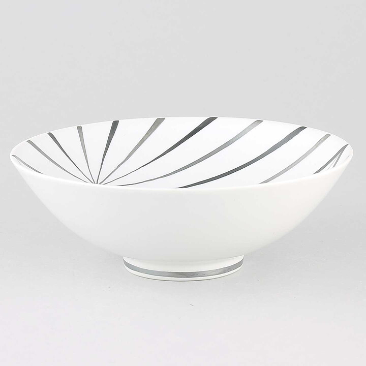 Stig Lindberg (Filigran 1951) Stylistic Bowl with Graphic Decor 12 cm