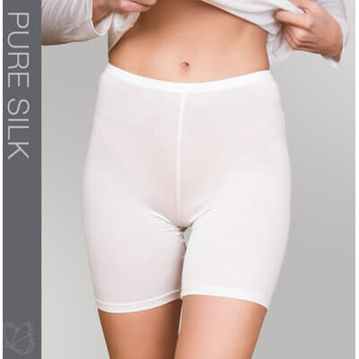 Lady Avenue Silk short tights