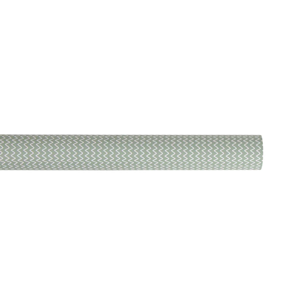 Grön med sicksack, 70x200cm, Omslagspapper, Rayher