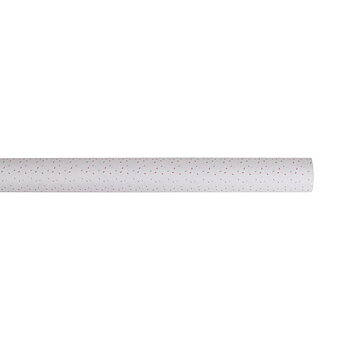 Vit med färgstänk, 70x200cm, Omslagspapper, Rayher