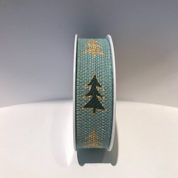 Turkos granar, 15mm x 2m, Band, Winterdream, Rayher