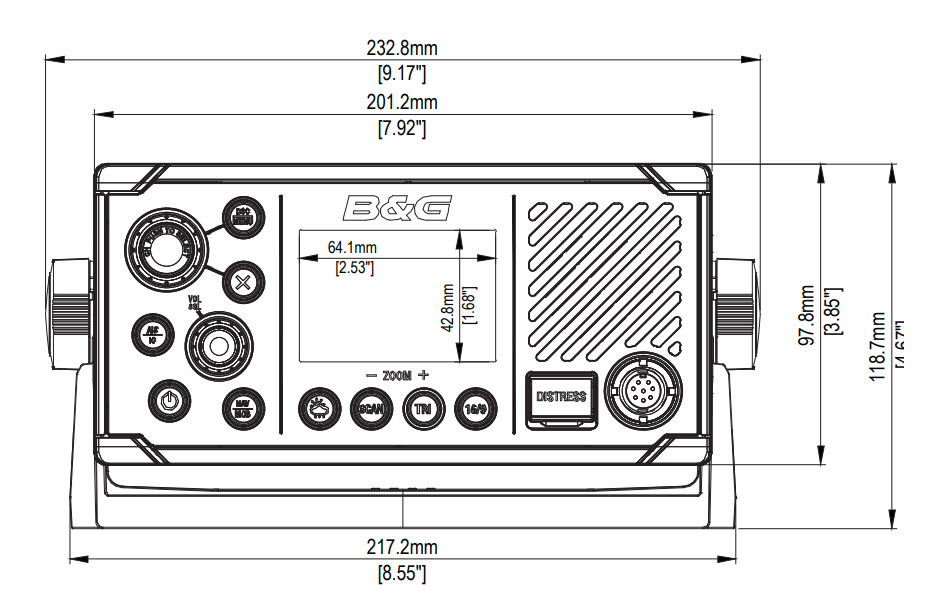 B&G V60-B VHF, AIS - 5