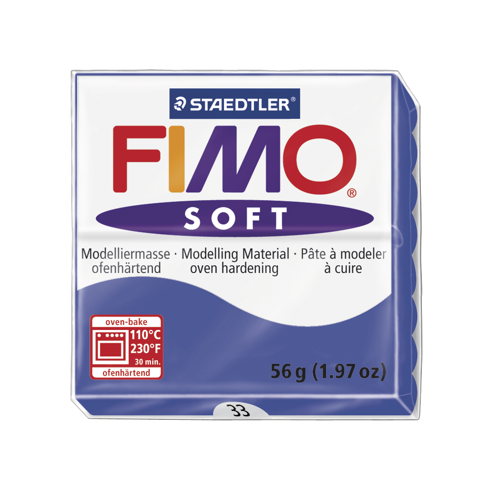 Fimo soft, azure, 57g, Staedtler