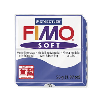 Fimo soft, azure, 57g, Staedtler