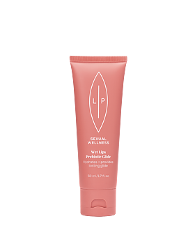 Lip Intimate Care Wet Lips Caring Glide Prebiotics 50ml