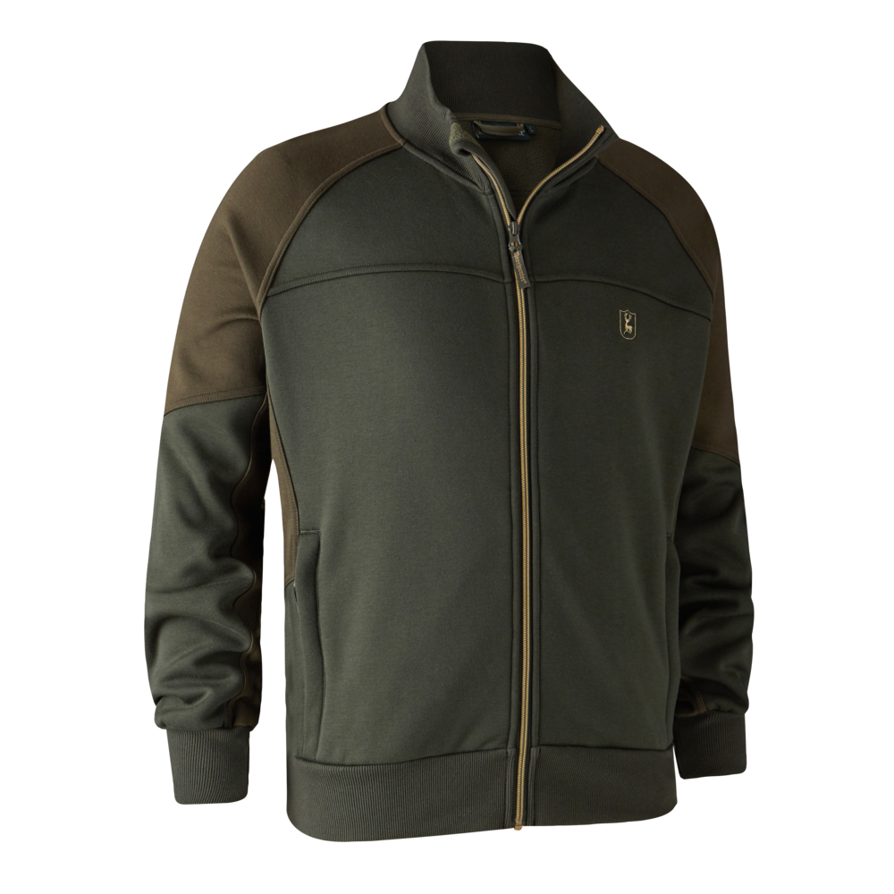 Rogaland Sweat Whit Rib Neck
