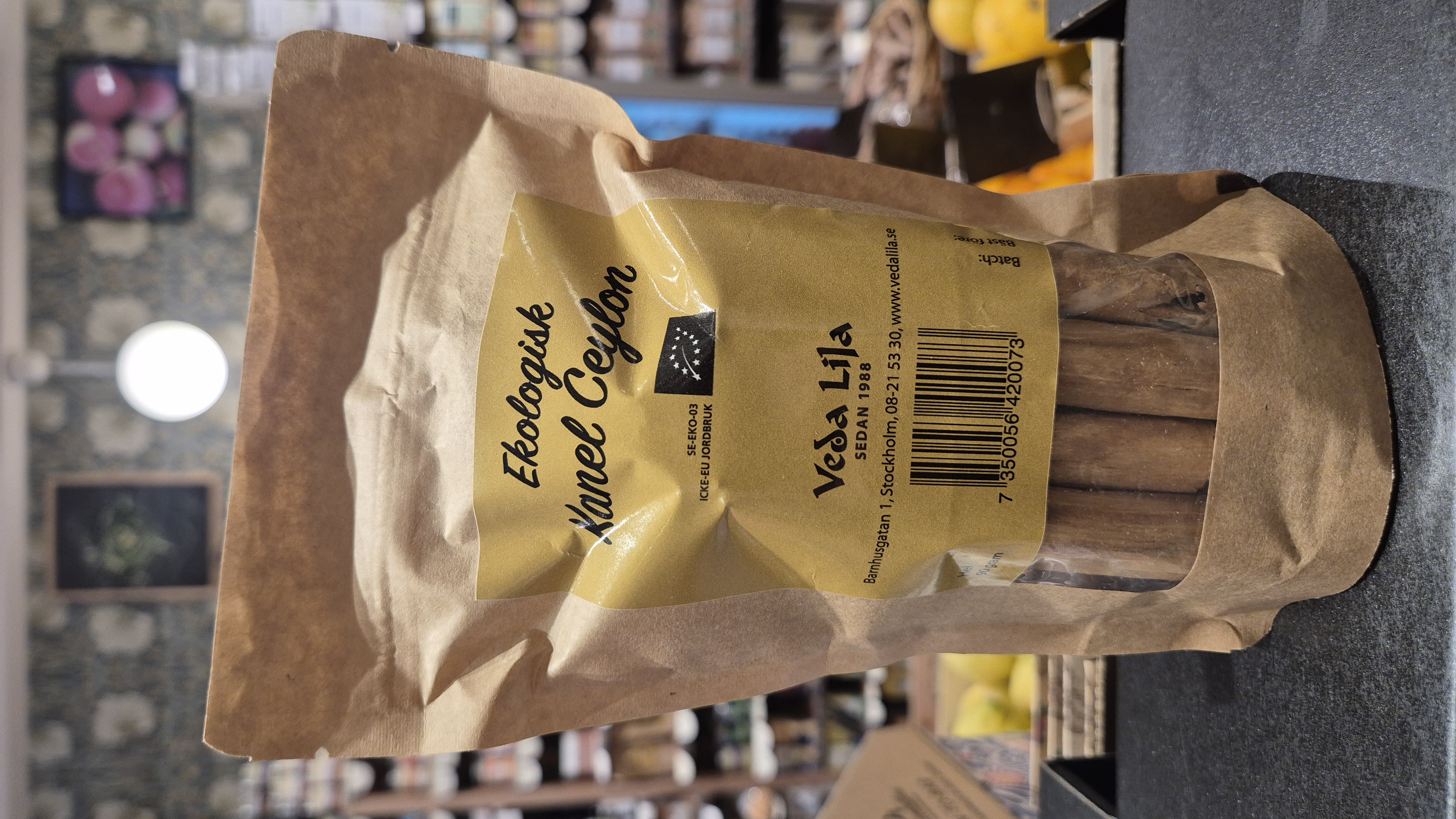 Kanel Ceylon - hel, eko 90g, Veda Lila