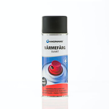 Sprayfärg +650 C Svart