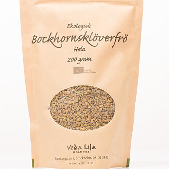 Bockhornsklöverfrön eko 200g, Veda Lila