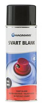 Sprayfärg Svart Blank 400ml