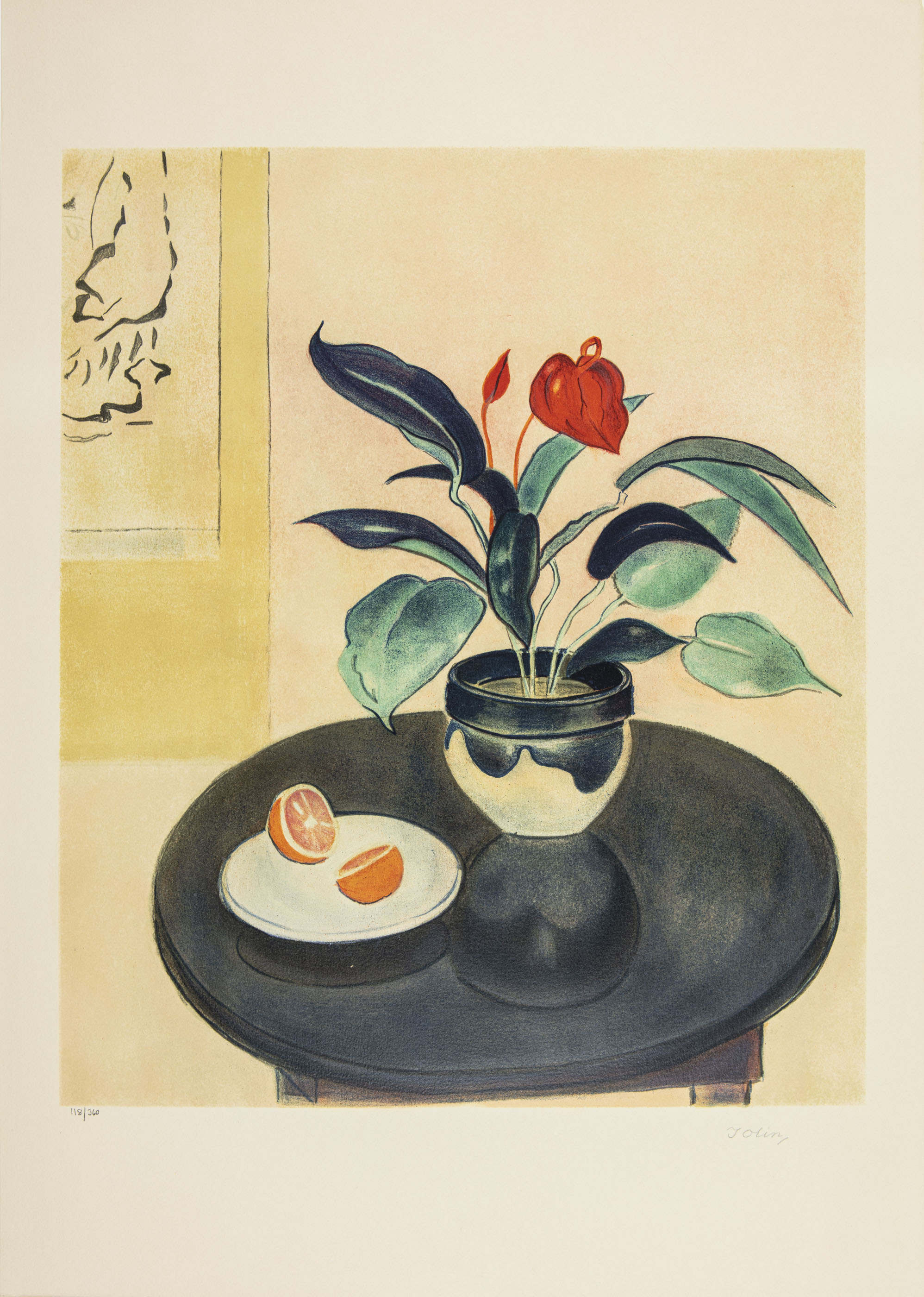 Still Life with Flamingo