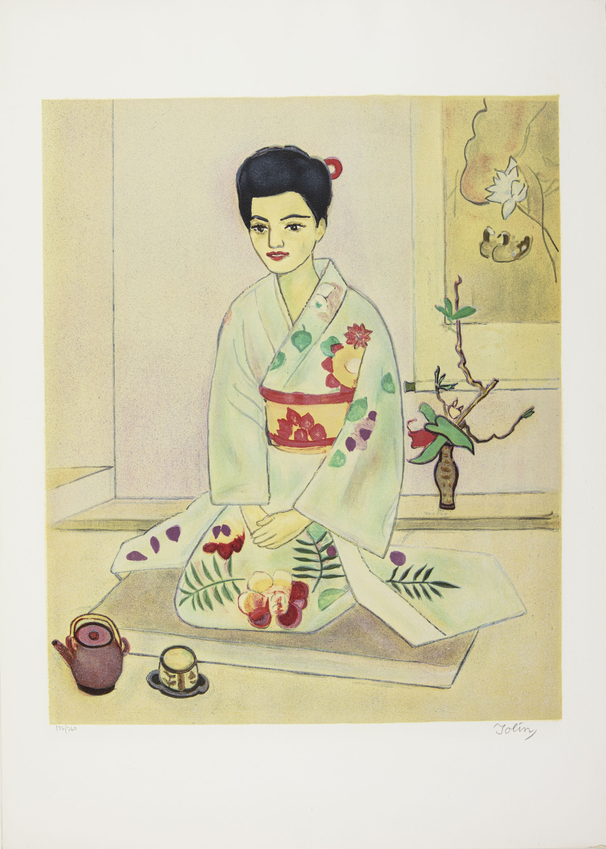 Girl in Kimono