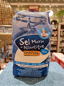 Havssalt fint från Atlanten 1 kg