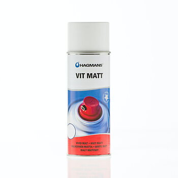 Sprayfärg Vit Matt  400ml
