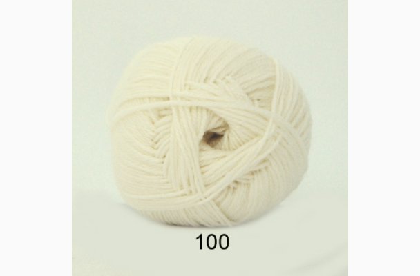 Bamboo Wool - vit 100
