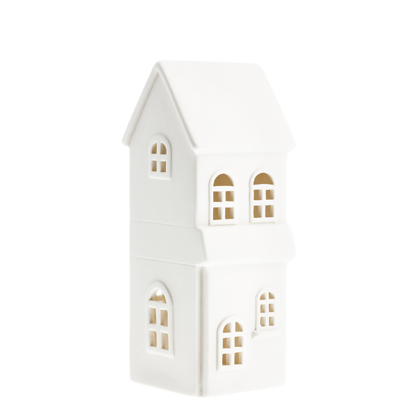 Byn - Huslykta - Lykta hus - Vit - Nr. 5 - 8